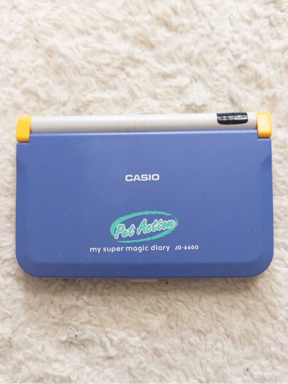 Vintage 1996 Casio My Super Magic Diary Pet Action JD-6600 Electronic Organizer